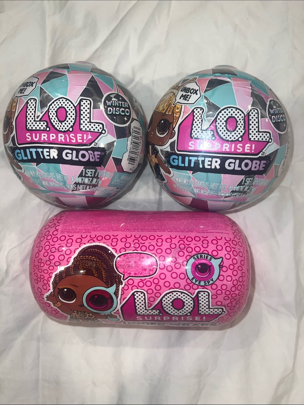 L.O.L. Surprise!Glitter globe and under wraps set